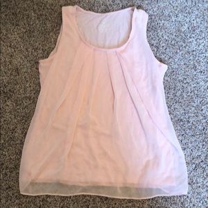 Blush pink tank top from New York & Company